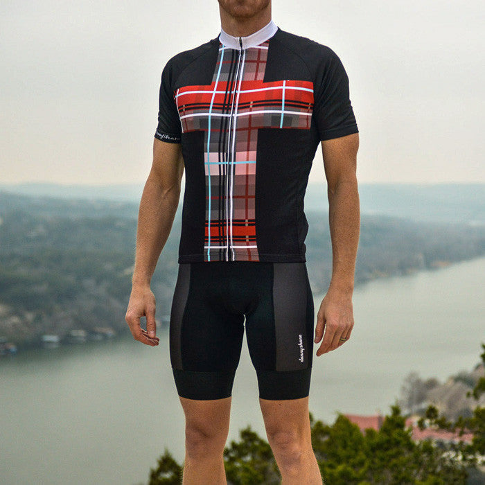 Snowhaven Black Cycling Jersey