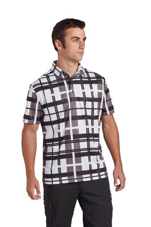 Auckland Plaid Polo