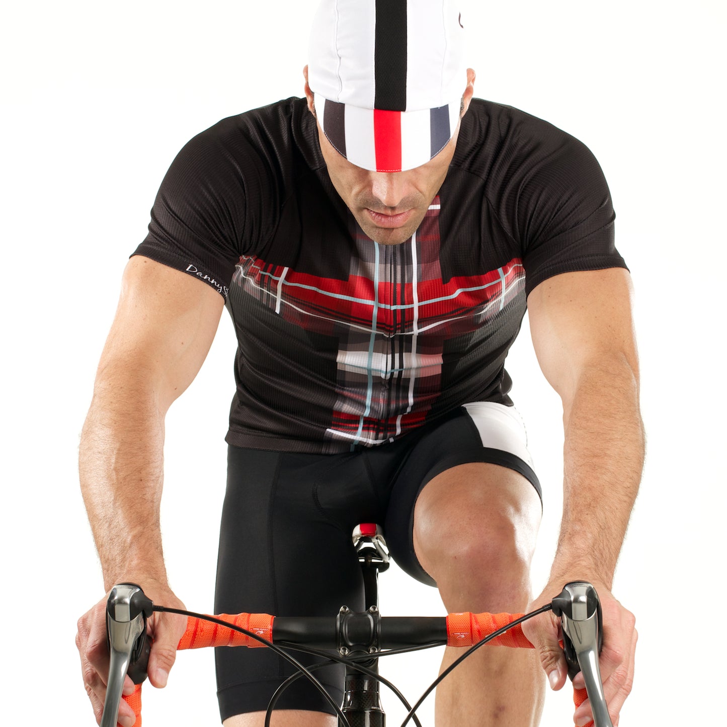 Snowhaven Black Cycling Jersey