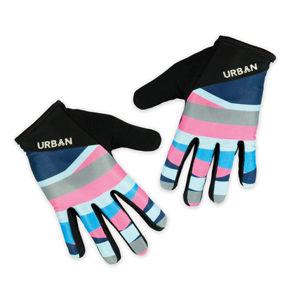 "CHUG LIFE" MTB Gloves - 4-way stretch, phone swipe, snarky graphics