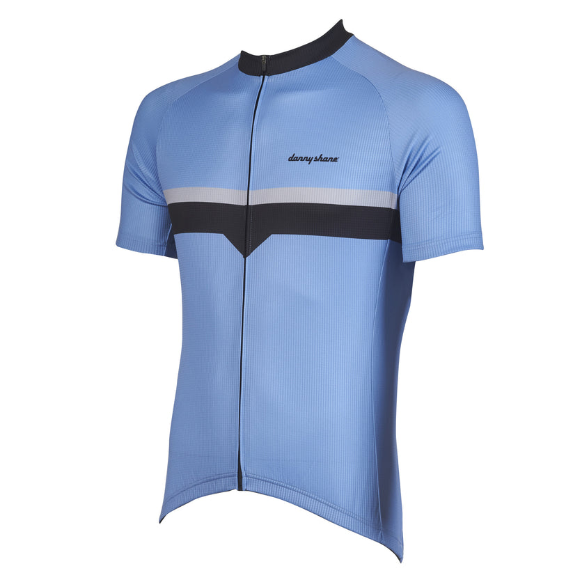 Bolt Performance Jersey - Blue – DannyShane | Designer Cycling Apparel